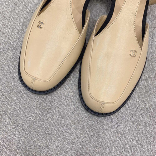 High Quality Luxury Chanel New Mary Jane Back Empty Shoes – Style 91462 product detail