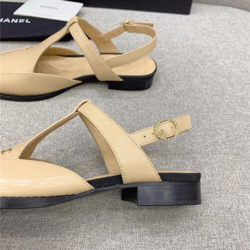 High Quality Luxury Chanel New Mary Jane Back Empty Shoes – Style 91462 product detail