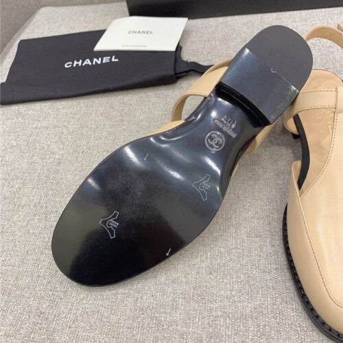 High Quality Luxury Chanel New Mary Jane Back Empty Shoes – Style 91462 product detail