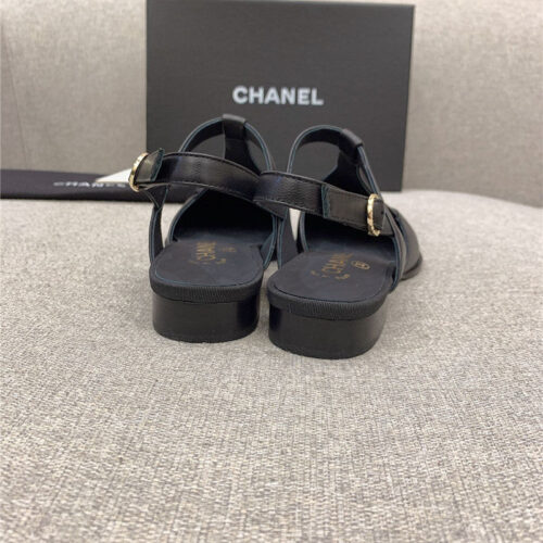 High Quality Luxury Chanel New Mary Jane Back Empty Shoes – Style 53606 product detail