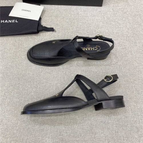 High Quality Luxury Chanel New Mary Jane Back Empty Shoes – Style 53606 alternate view