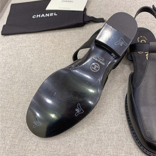 High Quality Luxury Chanel New Mary Jane Back Empty Shoes – Style 53606 product detail