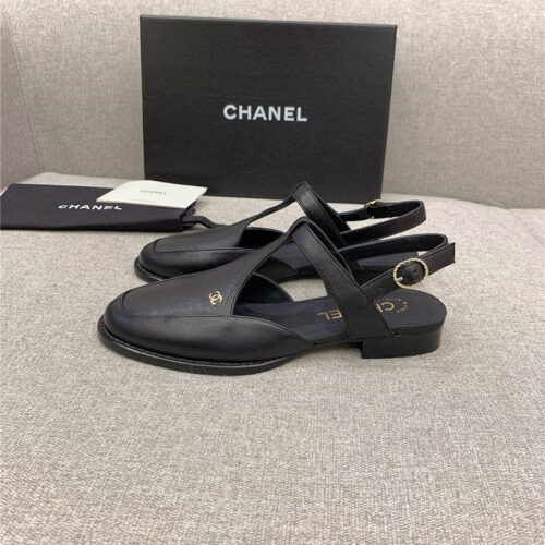 High Quality Luxury Chanel New Mary Jane Back Empty Shoes – Style 53606 product detail