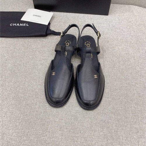 High Quality Luxury Chanel New Mary Jane Back Empty Shoes – Style 53606 product detail