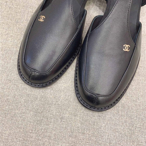 High Quality Luxury Chanel New Mary Jane Back Empty Shoes – Style 53606 product detail