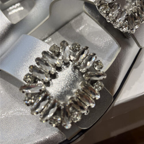 High Quality Luxury Roger Vivier New Rhinestone Buckle Sandals – Style 13876 product detail