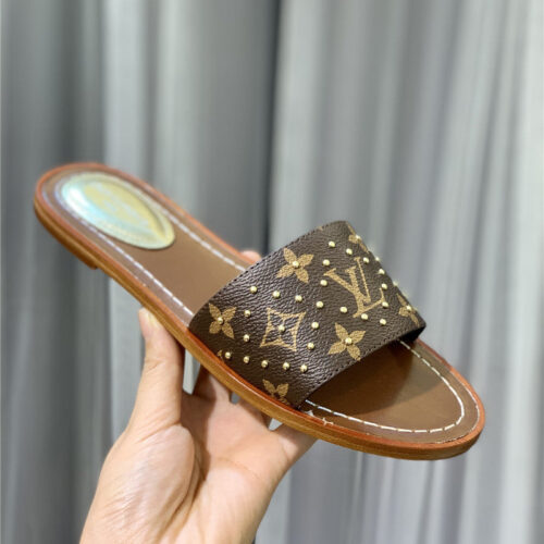 High Quality Luxury Louis Vuitton Non-Slip Wear-Resistant Slippers