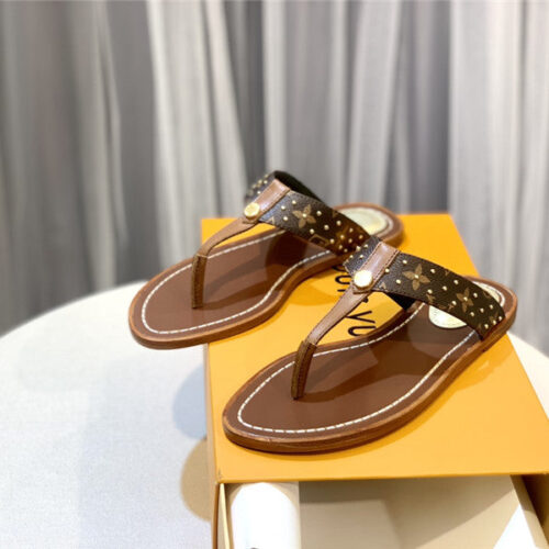 High Quality Luxury Louis Vuitton Non-Slip Wear-Resistant Sandals