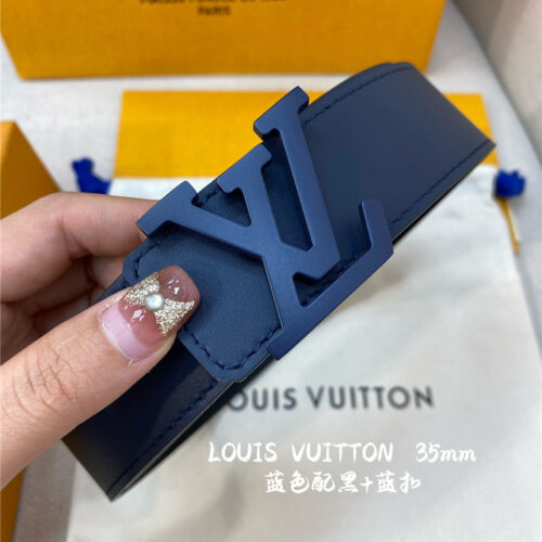 High Quality Luxury Louis Vuitton Mens Counter Quality Belt – Style 71270