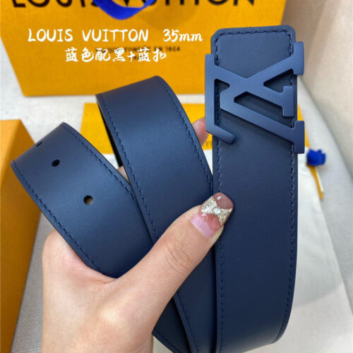 High Quality Luxury Louis Vuitton Mens Counter Quality Belt – Style 71270 product detail