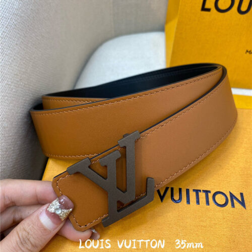 High Quality Luxury Louis Vuitton Mens Counter Quality Belt – Style 05734 product detail