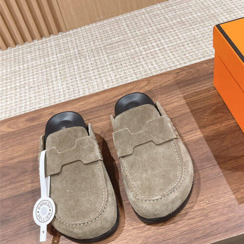 High Quality Luxury Hermes Moe Mueller’s Half -Drooping Shoes product detail