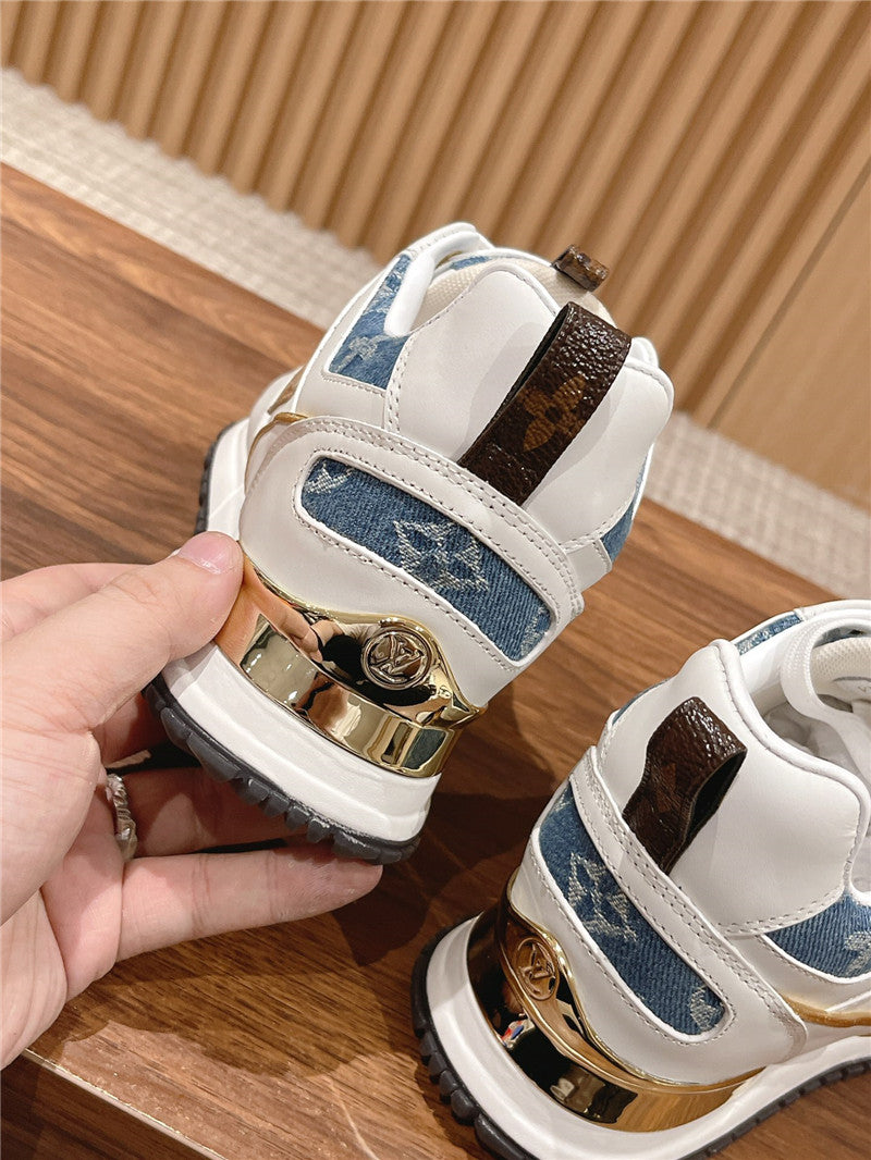 High Quality Luxury Louis Vuitton Classic Inner Heightening Sneakers – Style 01603 product detail
