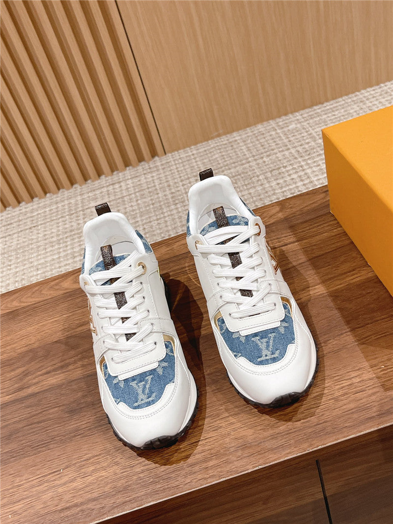 High Quality Luxury Louis Vuitton Classic Inner Heightening Sneakers – Style 01603 product detail