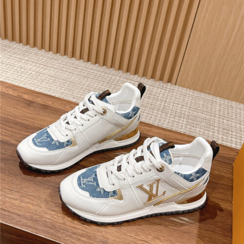 High Quality Luxury Louis Vuitton Classic Inner Heightening Sneakers – Style 01603