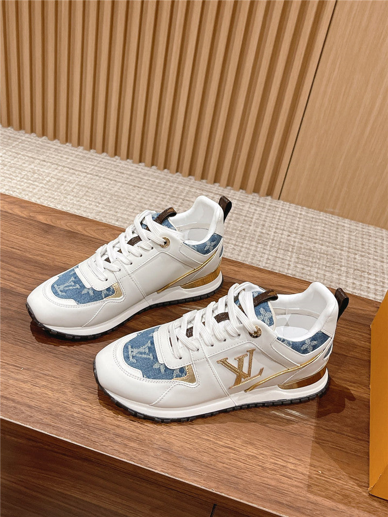 High Quality Luxury Louis Vuitton Classic Inner Heightening Sneakers – Style 01603