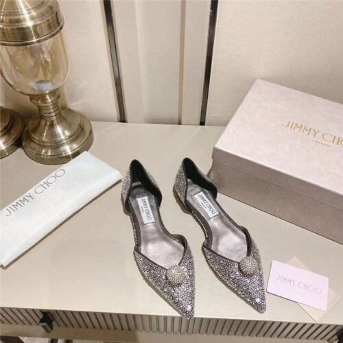 High Quality Luxury Jimmy Choo Diamond Wedding Shoes product detail