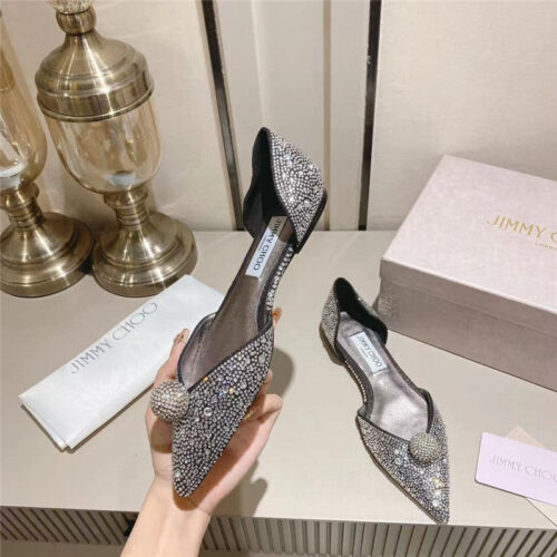 High Quality Luxury Jimmy Choo Diamond Wedding Shoes product detail