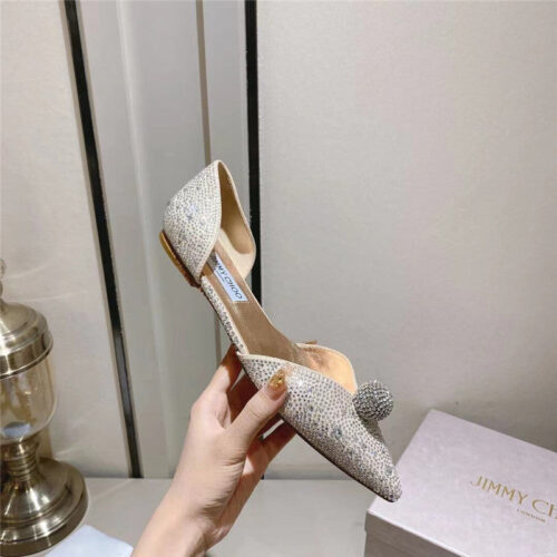 High Quality Luxury Jimmy Choo Diamond Wedding Shoes – Style 57015 product detail