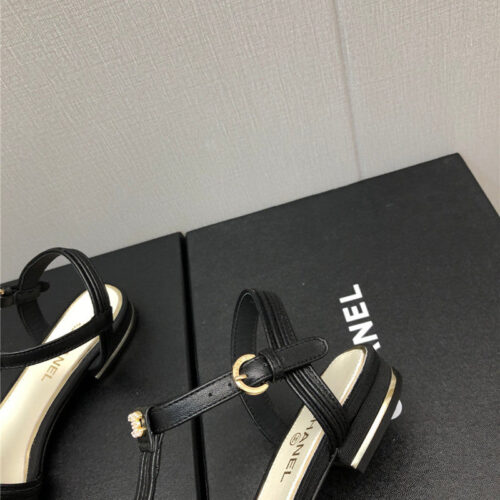 High Quality Luxury Chanel New C Buckle Rhinestone High Heels – Style 23459 product detail