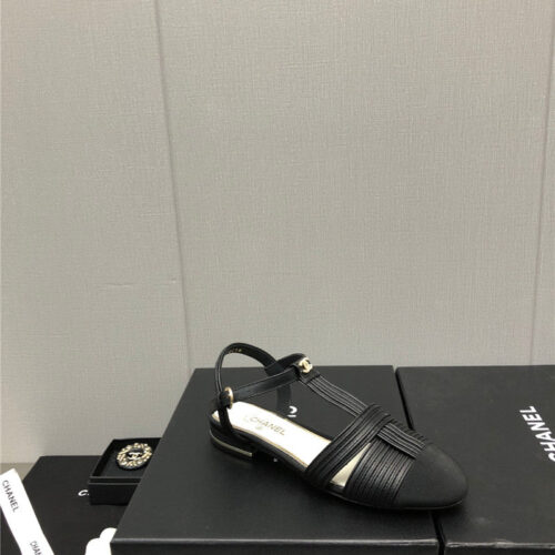 High Quality Luxury Chanel New C Buckle Rhinestone High Heels – Style 23459 product detail