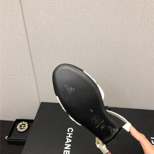 High Quality Luxury Chanel New C Buckle Rhinestone High Heels – Style 33635 product detail