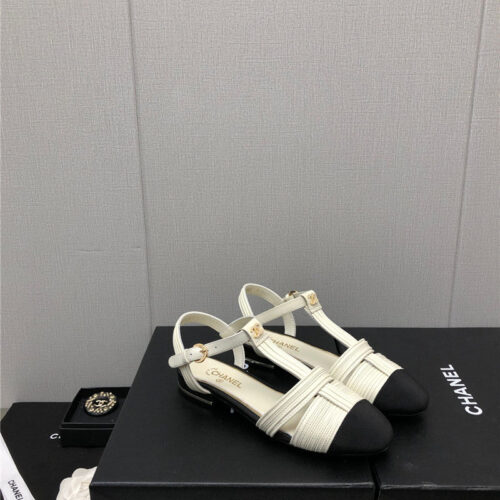 High Quality Luxury Chanel New C Buckle Rhinestone High Heels – Style 33635