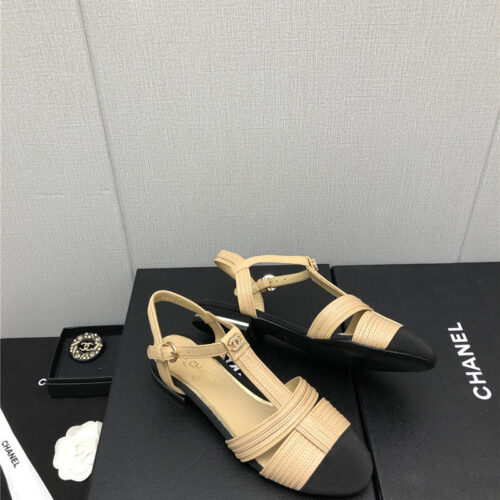 High Quality Luxury Chanel New C Buckle Rhinestone High Heels – Style 06086 product detail