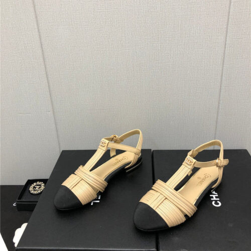 High Quality Luxury Chanel New C Buckle Rhinestone High Heels – Style 06086 product detail