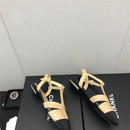 High Quality Luxury Chanel New C Buckle Rhinestone High Heels – Style 06086 product detail
