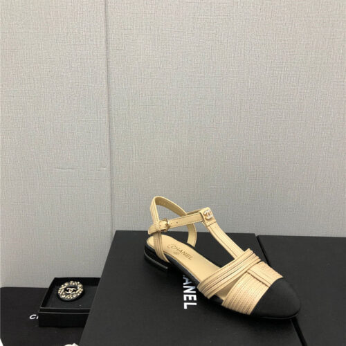 High Quality Luxury Chanel New C Buckle Rhinestone High Heels – Style 06086 alternate view