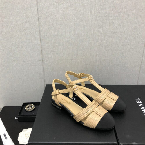 High Quality Luxury Chanel New C Buckle Rhinestone High Heels – Style 06086