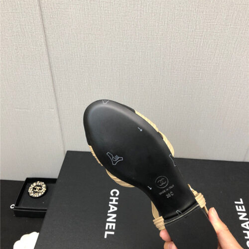 High Quality Luxury Chanel New C Buckle Rhinestone High Heels – Style 06086 product detail