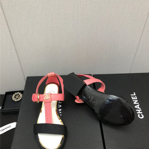 High Quality Luxury Chanel New C Buckle Rhinestone High Heels product detail
