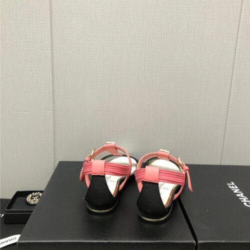 High Quality Luxury Chanel New C Buckle Rhinestone High Heels product detail