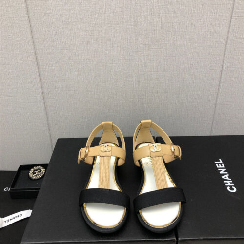High Quality Luxury Chanel New C Buckle Rhinestone High Heels – Style 07782 product detail