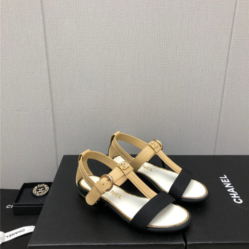 High Quality Luxury Chanel New C Buckle Rhinestone High Heels – Style 07782