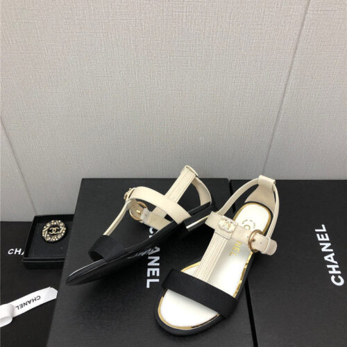 High Quality Luxury Chanel New C Buckle Rhinestone High Heels – Style 76710 product detail