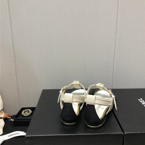 High Quality Luxury Chanel New C Buckle Rhinestone High Heels – Style 76710 product detail
