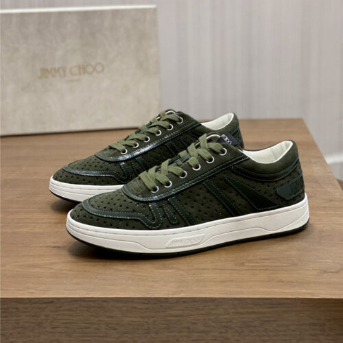 High Quality Luxury Jimmy Choo Signature Sneakers – Style 34743