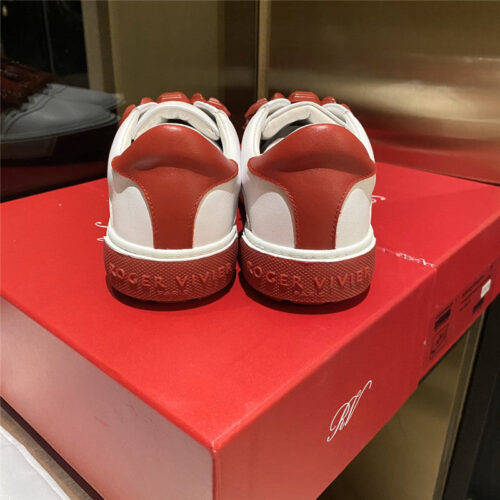 High Quality Luxury Roger Vivier Full Leather Diamond Buckle Tassel Loafers product detail