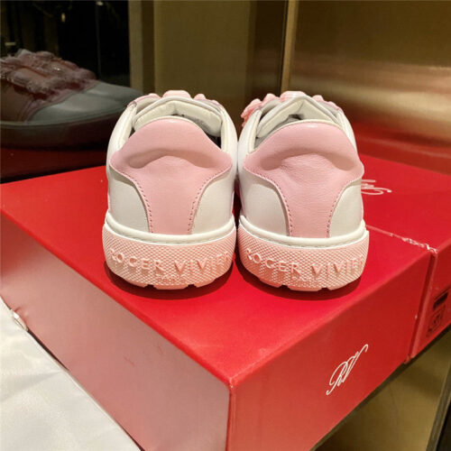 High Quality Luxury Roger Vivier Full Leather Diamond Buckle Tassel Loafers – Style 48468 product detail