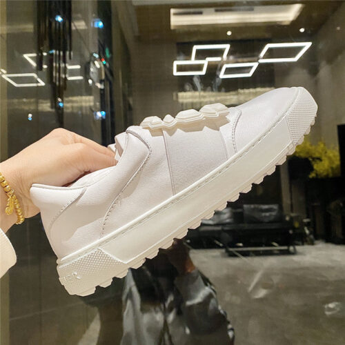 High Quality Luxury Roger Vivier Full Leather Diamond Buckle Tassel Loafers – Style 81236 product detail