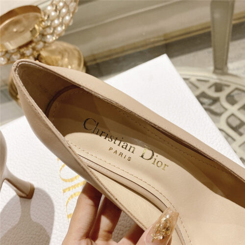 High Quality Luxury Dior Spring And Summer Classic Retro High Heel Shoes – Style 30694 product detail