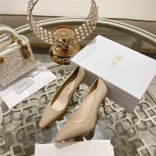 High Quality Luxury Dior Spring And Summer Classic Retro High Heel Shoes – Style 30694 product detail