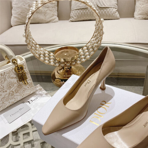 High Quality Luxury Dior Spring And Summer Classic Retro High Heel Shoes – Style 30694 product detail