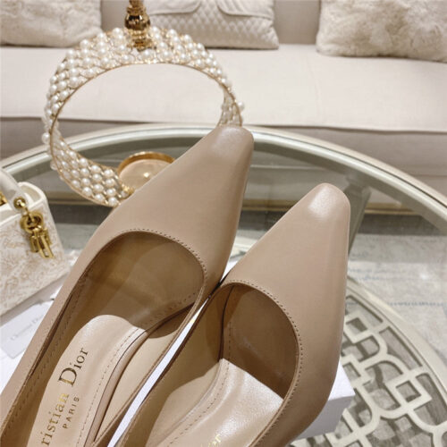 High Quality Luxury Dior Spring And Summer Classic Retro High Heel Shoes – Style 30694 product detail