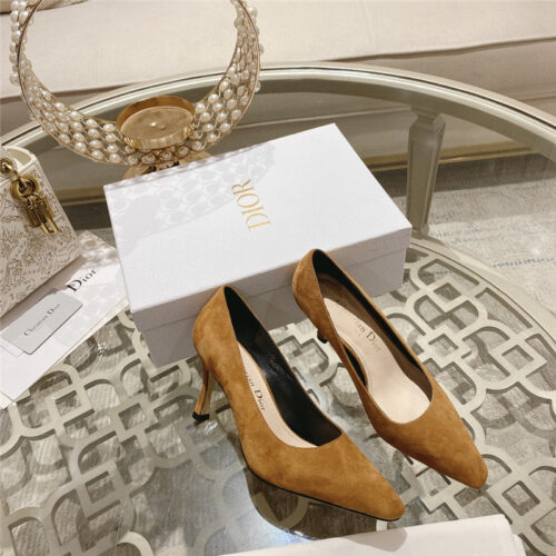 High Quality Luxury Dior Spring And Summer Classic Retro High Heel Shoes – Style 56678
