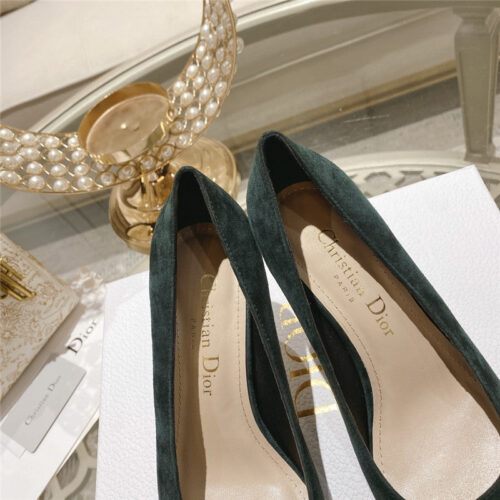 High Quality Luxury Dior Spring And Summer Classic Retro High Heel Shoes – Style 77574 product detail