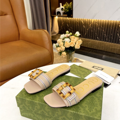 High Quality Luxury Gucci Counter New Slippers – Style 03539 alternate view